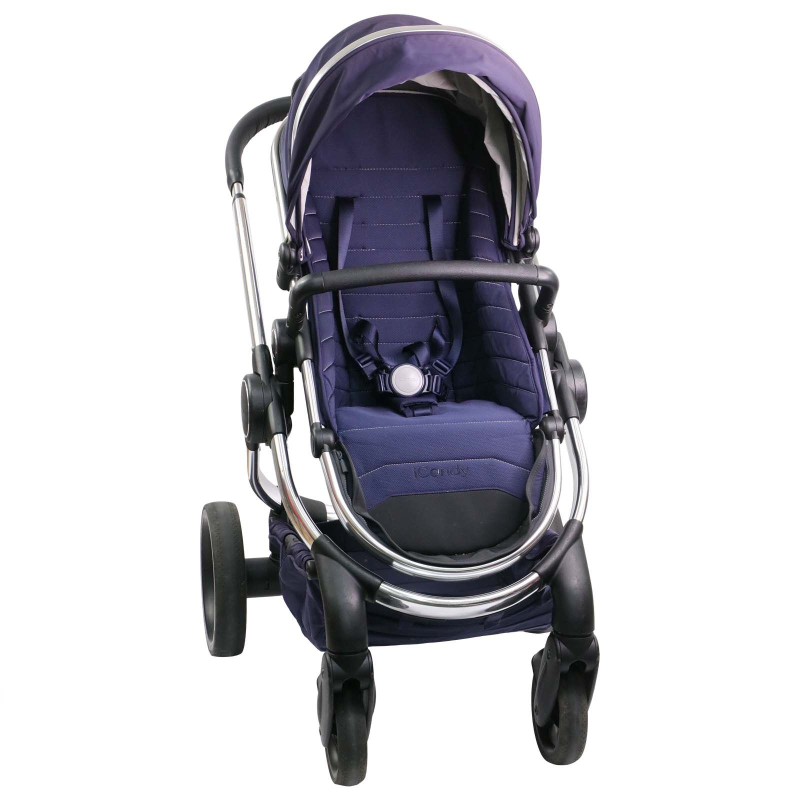 iCandy Peach 5 Chassis Seat Carrycot Blue Prams Pushchairs KidX Buy Sell Exchange